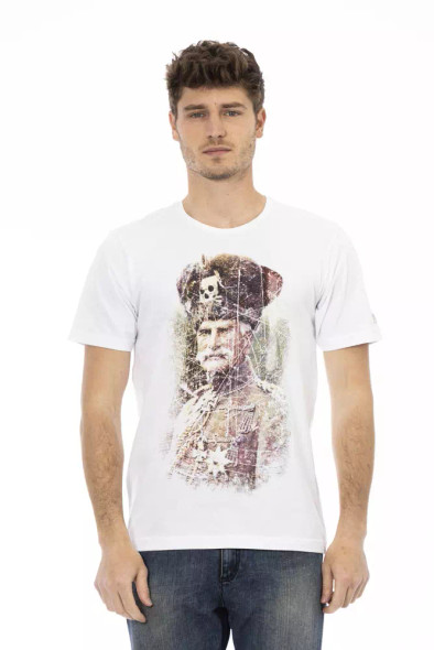 White Cotton Men T-Shirt TR-22688 White Cotton Men T-Shirt TR-22688
