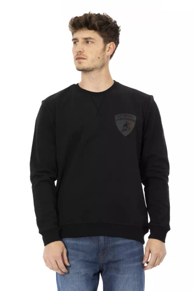 Black Cotton Men Sweater AU-22636 Black Cotton Men Sweater AU-22636