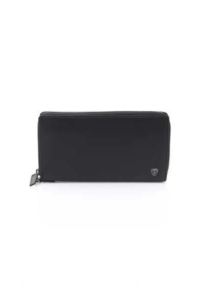 Black Calfskin Men Wallet Black Calfskin Men Wallet