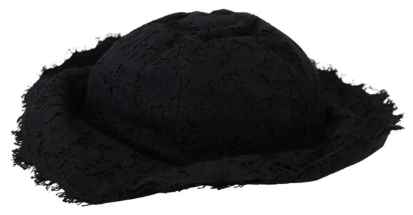 Black Cotton Wide Brim Shade Hat Black Cotton Wide Brim Shade Hat