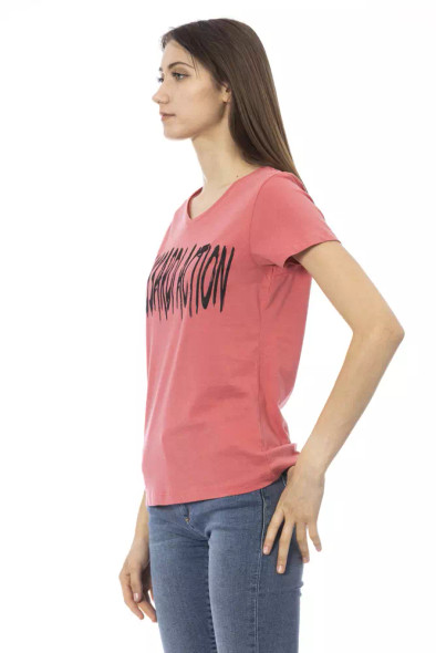 Trussardi Action Multicolor Cotton Women Top Trussardi Action Multicolor Cotton Women Top