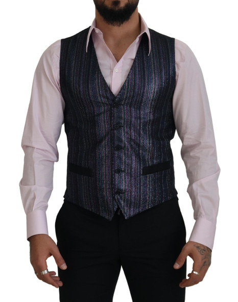 Multicolor Polyester Waistcoat Dress Formal Vest Multicolor Polyester Waistcoat Dress Formal Vest