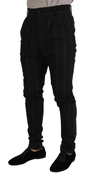 Black Striped Men Trousers Cotton Pants Black Striped Men Trousers Cotton Pants