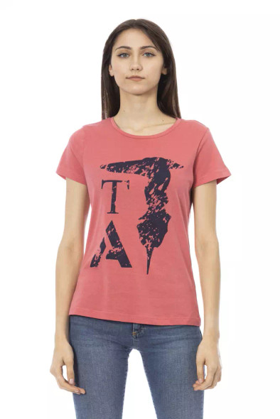 Trussardi Action Multicolor Cotton Women T-Shirt TR-23004 Trussardi Action Multicolor Cotton Women T-Shirt TR-23004