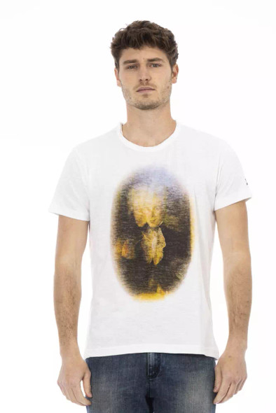 White Cotton Men T-Shirt TR-22738 White Cotton Men T-Shirt TR-22738
