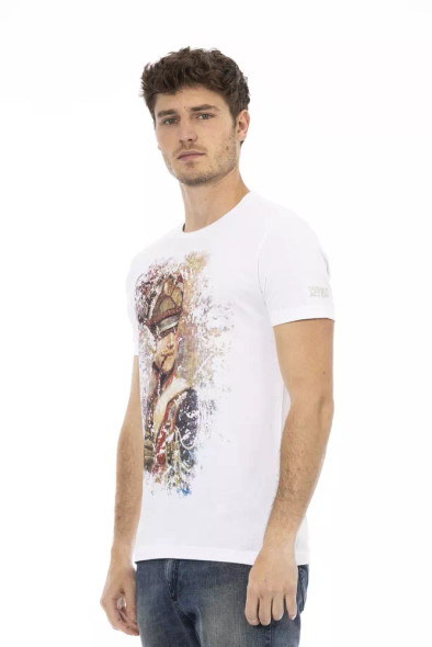 White Cotton Men T-Shirt TR-22692 White Cotton Men T-Shirt TR-22692