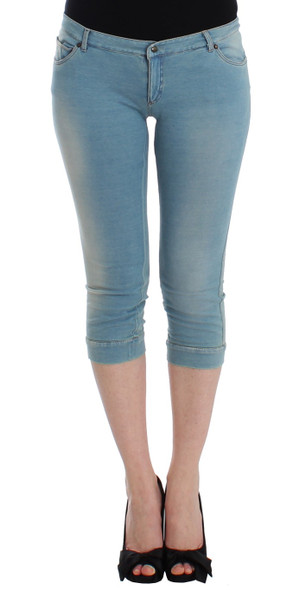 Blue Capri Pants Cropped Jeans Blue Capri Pants Cropped Jeans