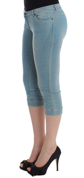 Blue Capri Pants Cropped Jeans Blue Capri Pants Cropped Jeans