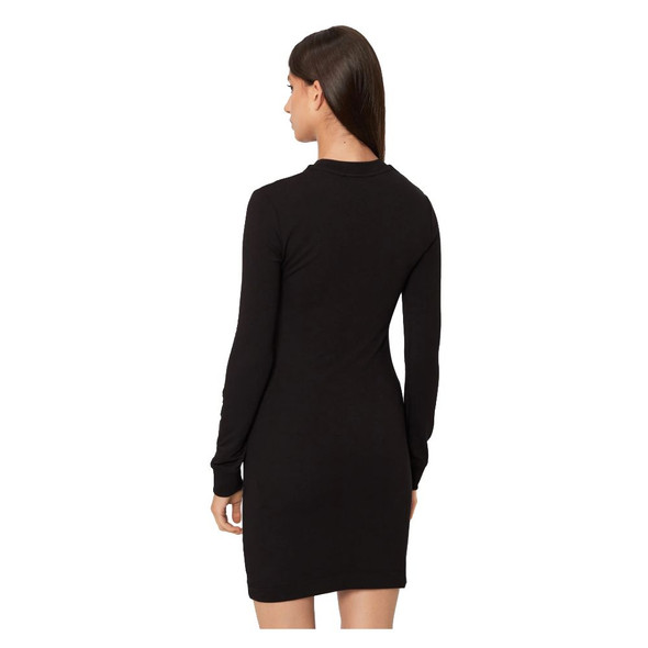 Love Moschino Chic Cotton Blend Logo Dress Love Moschino Chic Cotton Blend Logo Dress