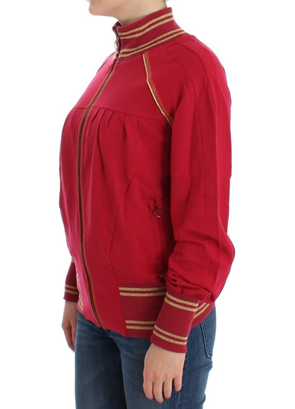 John Galliano Pink Mock Zip Cardigan Sweatshirt Sweater John Galliano Pink Mock Zip Cardigan Sweatshirt Sweater