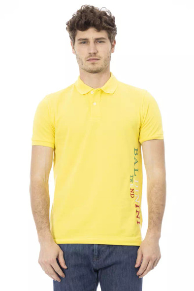Yellow Cotton Men Polo Shirt BA-23212 Yellow Cotton Men Polo Shirt BA-23212