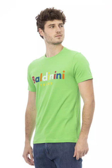 Green Cotton Men T-Shirt BA-23188 Green Cotton Men T-Shirt BA-23188