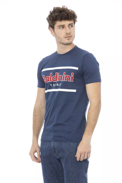 Blue Cotton Men T-Shirt BA-23172 Blue Cotton Men T-Shirt BA-23172