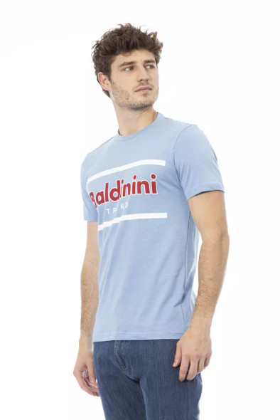 Light Blue Cotton Men T-Shirt BA-23170 Light Blue Cotton Men T-Shirt BA-23170