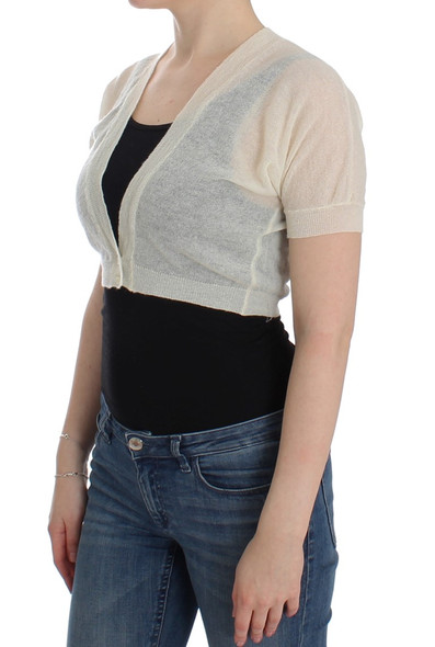 White Wool Cardigan Sweater White Wool Cardigan Sweater