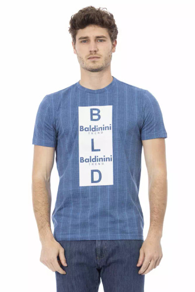 Light Blue Cotton Men T-Shirt BA-23158 Light Blue Cotton Men T-Shirt BA-23158
