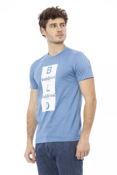 Light Blue Cotton Men T-Shirt BA-23154 Light Blue Cotton Men T-Shirt BA-23154