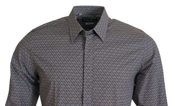 Gray Brown GOLD Slim Fit Dress Formal Shirt Gray Brown GOLD Slim Fit Dress Formal Shirt