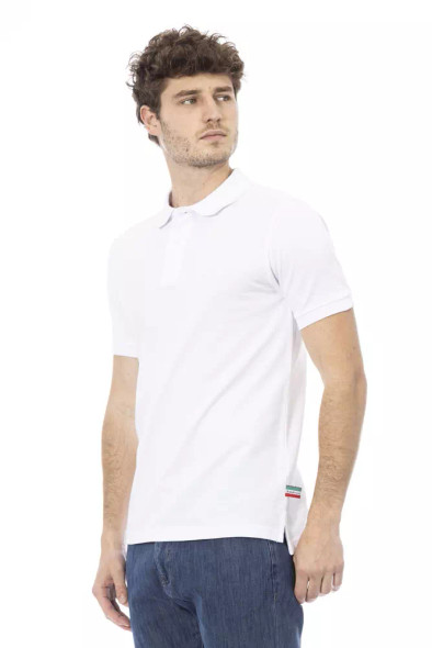 White Cotton Men Polo Shirt BA-23202 White Cotton Men Polo Shirt BA-23202