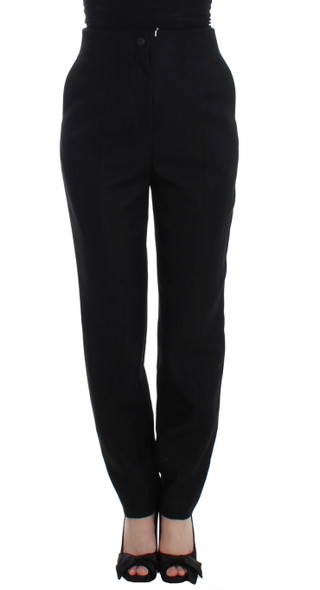 Black High Waist Straight Slim Dress Pants Black High Waist Straight Slim Dress Pants