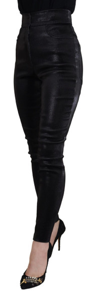 Black Washed Cotton Skinny Denim Jeans Black Washed Cotton Skinny Denim Jeans
