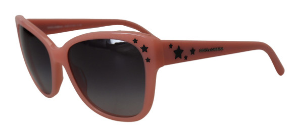 Pink Acetate Frame Stars Embellishment DG4124 Sunglasses Pink Acetate Frame Stars Embellishment DG4124 Sunglasses