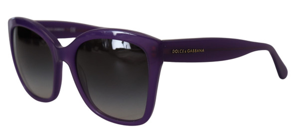 Dolce & Gabbana Purple Acetate Square Full Rim DG4240 Sunglasses Dolce & Gabbana Purple Acetate Square Full Rim DG4240 Sunglasses