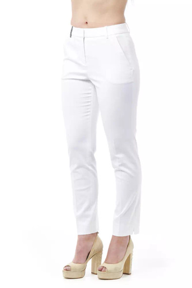 Chic High Waist Cigarette Leg Trousers Chic High Waist Cigarette Leg Trousers