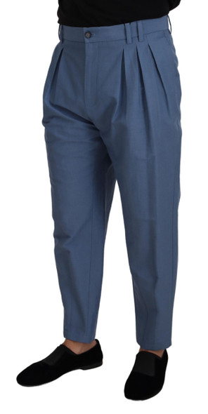 Blue Linen Chino Formal Pants Blue Linen Chino Formal Pants