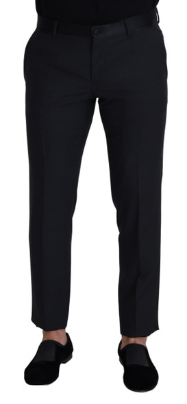 Black Wool Men Formal Pants Black Wool Men Formal Pants