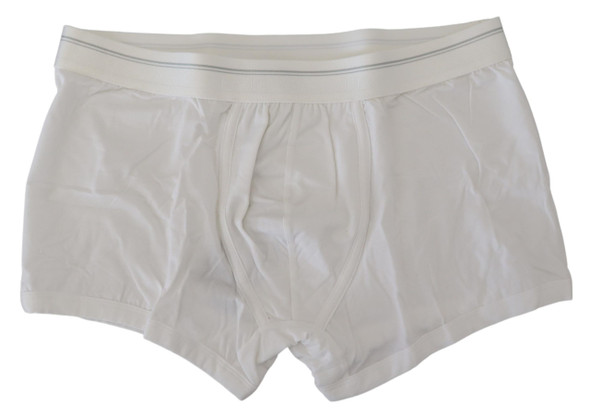 Dolce & Gabbana White Cotton Blend Regular Boxer Underwear Dolce & Gabbana White Cotton Blend Regular Boxer Underwear