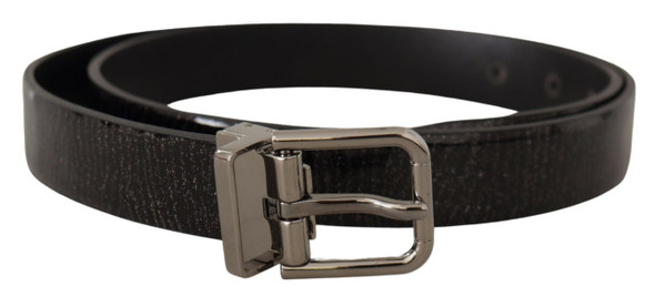 Black Leather Vernice Metal Buckle Belt Black Leather Vernice Metal Buckle Belt