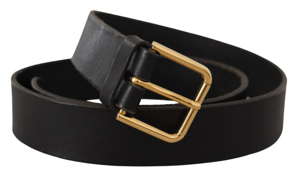 Brown Gold Metal Logo Buckle Calf Leather Belt Brown Gold Metal Logo Buckle Calf Leather Belt