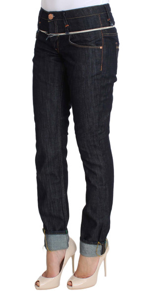 Blue Denim Cotton Bottoms Straight Fit Jeans Blue Denim Cotton Bottoms Straight Fit Jeans