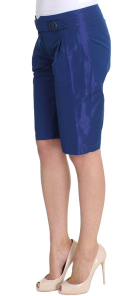 Blue Above Knees Bermuda Shorts Blue Above Knees Bermuda Shorts