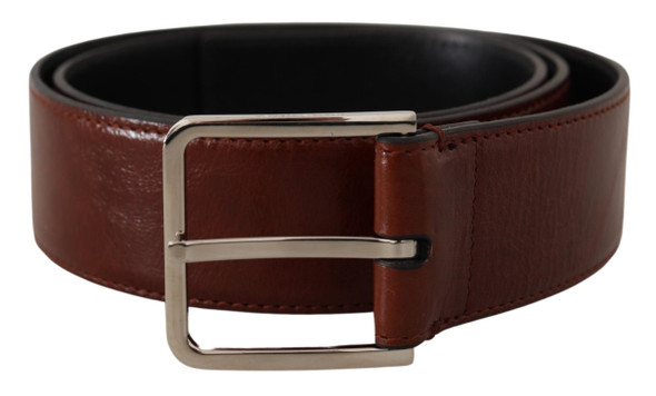 Dolce & Gabbana Bordeaux Calf Patent Leather Logo Waist Buckle Belt Dolce & Gabbana Bordeaux Calf Patent Leather Logo Waist Buckle Belt