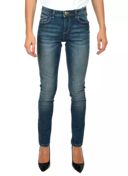 Yes Zee Blue Cotton Women's Skinny Jean Yes Zee Blue Cotton Women's Skinny Jean