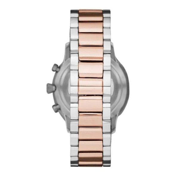 Emporio Armani Elegant Two-Tone Timepiece for Men Emporio Armani Elegant Two-Tone Timepiece for Men