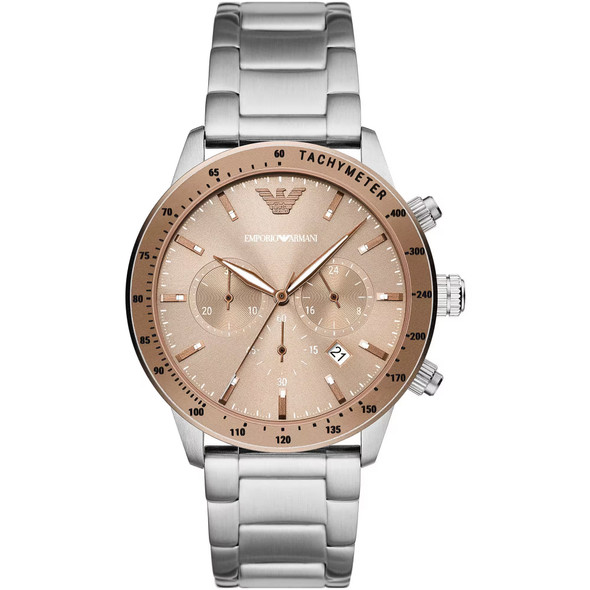 Emporio Armani Classic Chronograph Steel Men's Watch Emporio Armani Classic Chronograph Steel Men's Watch