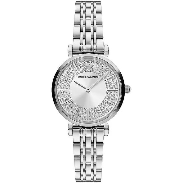 Emporio Armani Elegant Silver-Toned Women's Watch Emporio Armani Elegant Silver-Toned Women's Watch