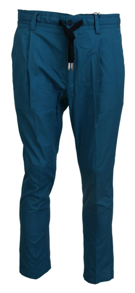 Blue Cotton Chinos Trousers Pants Blue Cotton Chinos Trousers Pants