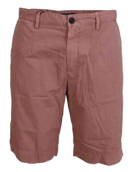 Dolce & Gabbana Pink Chinos Cotton Casual Mens Shorts Dolce & Gabbana Pink Chinos Cotton Casual Mens Shorts