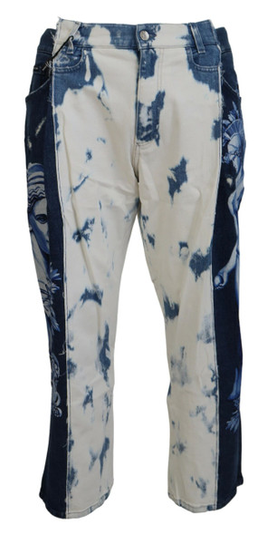 Dolce & Gabbana Blue Ceasar Denim Cotton Loose Fit Jeans Dolce & Gabbana Blue Ceasar Denim Cotton Loose Fit Jeans