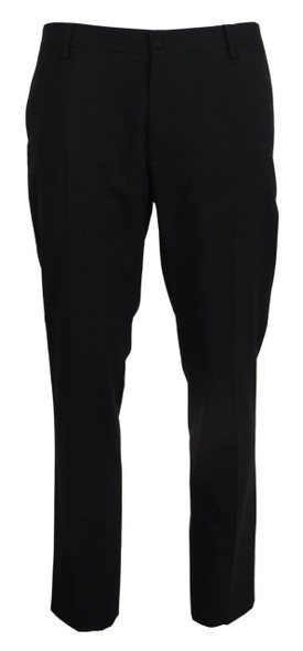 Gray Wool Stretch Dress Formal Slim Fit Pant Gray Wool Stretch Dress Formal Slim Fit Pant