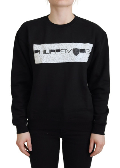 Black Printed Long Sleeves Pullover Sweater TSH83278 Black Printed Long Sleeves Pullover Sweater TSH83278
