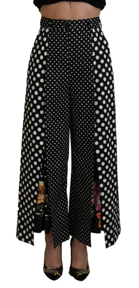 Multicolor Polka Dots High Waist Pants Multicolor Polka Dots High Waist Pants