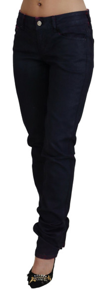 Just Cavalli Black Low Waist Slim Fit Women Casual Denim Jeans Just Cavalli Black Low Waist Slim Fit Women Casual Denim Jeans