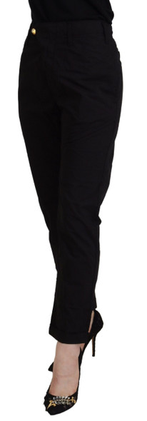 Black Cotton Baggy High Waist Women Pants Black Cotton Baggy High Waist Women Pants