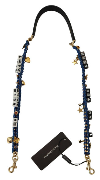 Multicolor Embellished Bag Shoulder Strap Multicolor Embellished Bag Shoulder Strap