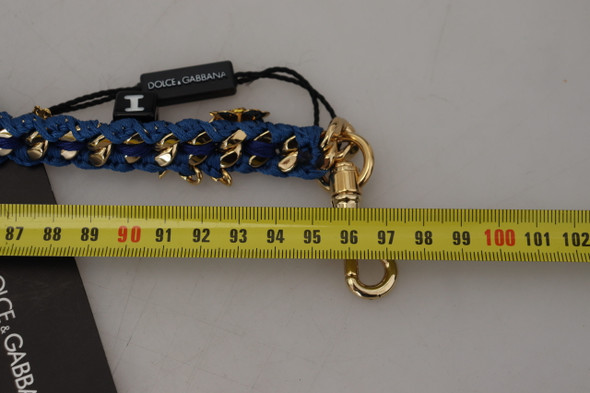 Dolce & Gabbana Multicolor Embellished Bag Shoulder Strap Dolce & Gabbana Multicolor Embellished Bag Shoulder Strap